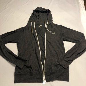 gray Nike jacket hoodie